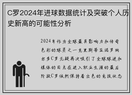 C罗2024年进球数据统计及突破个人历史新高的可能性分析